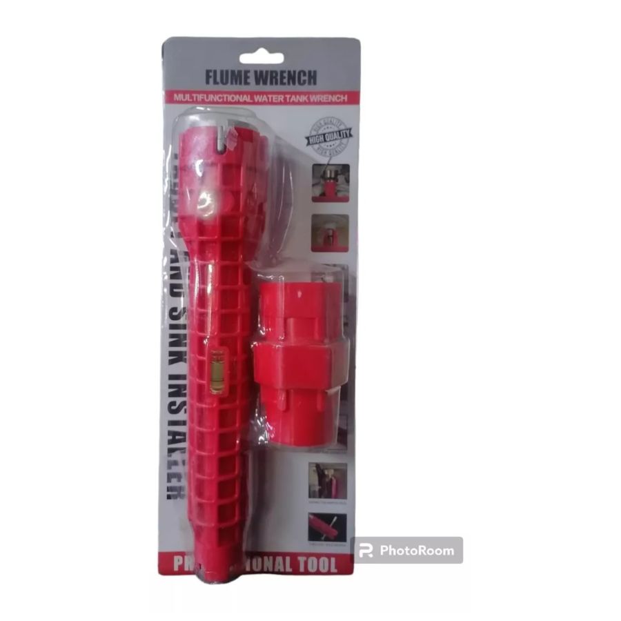 LLAVE MULTIFUNCIONAL DE REPARACIÓN DE LAVABOS Y BAÑOS 8 EN 1 - 3