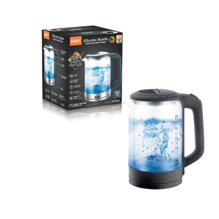 HERVIDOR ELECTRICO DE AGUA CALIENTE 2L RAF 1500W TETERA - 1