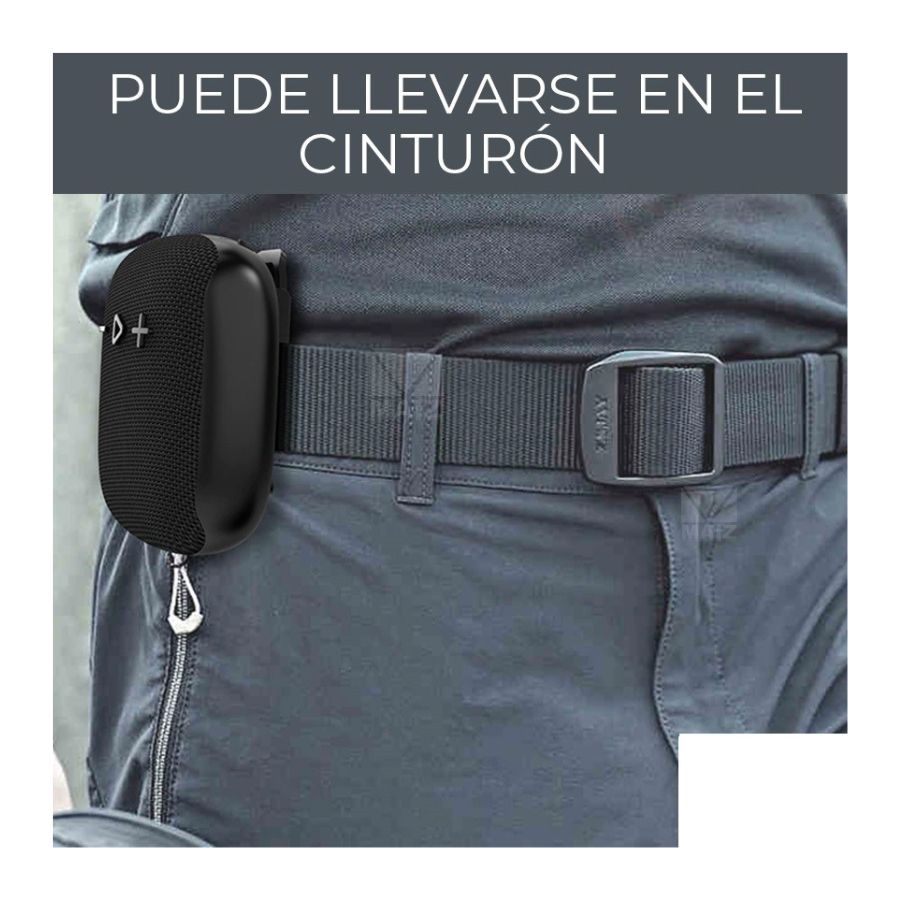 PARLANTE BLUETOOTH CLICK VENTAS BOCINA IMPERMEABLE IP56 IRM SK14 - 4