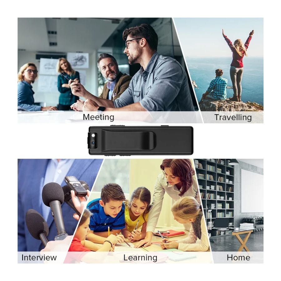 CÁMARA CLICK VENTAS MINI ESPÍA DIGITAL HD GRABACIÓN 1080P CON CLIP - 3