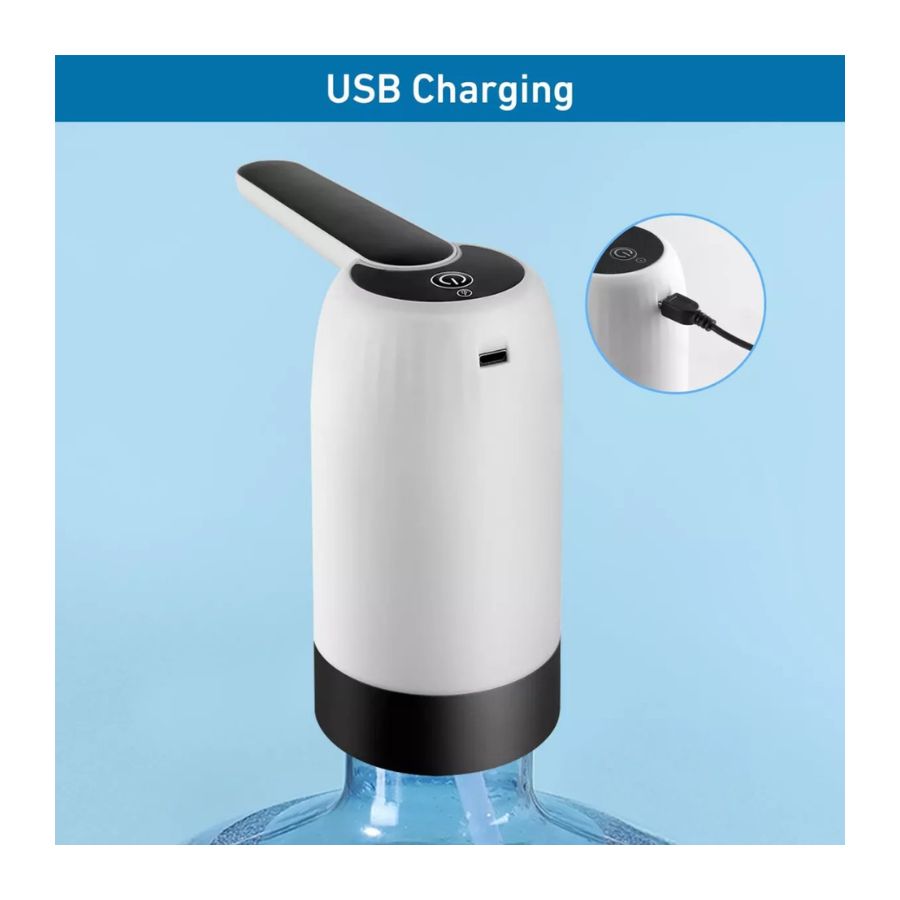 BOMBA DISPENSADOR DE AGUA PORTÁTIL UNIVERSAL RECARGABLE - 3