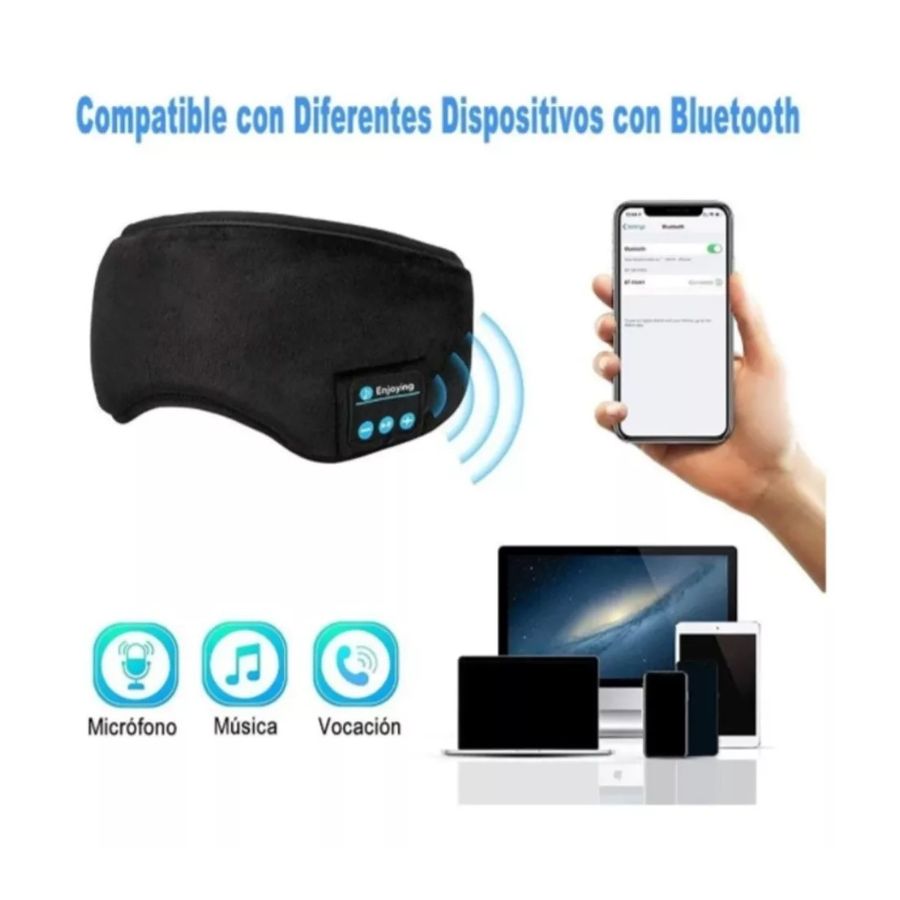 ANTIFAZ MASCARA BLUETOOTH RECARGABLE INALAMBRICO - 5