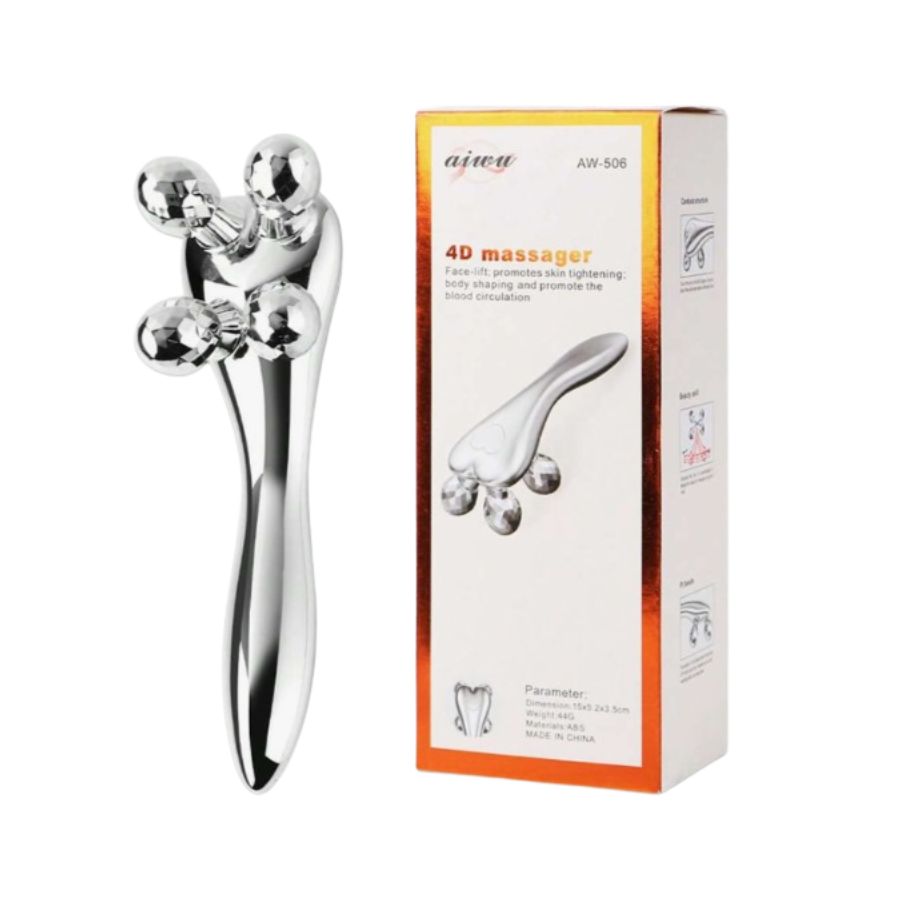 RODILLO DE MASAJE CLICK VENTAS FACIAL 4D MULTIFUNCIONAL CIRCULACIÓN - 1