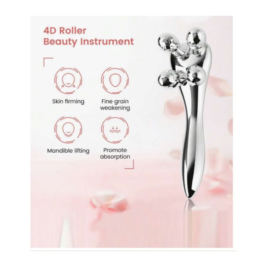 RODILLO DE MASAJE CLICK VENTAS FACIAL 4D MULTIFUNCIONAL CIRCULACIÓN - 2