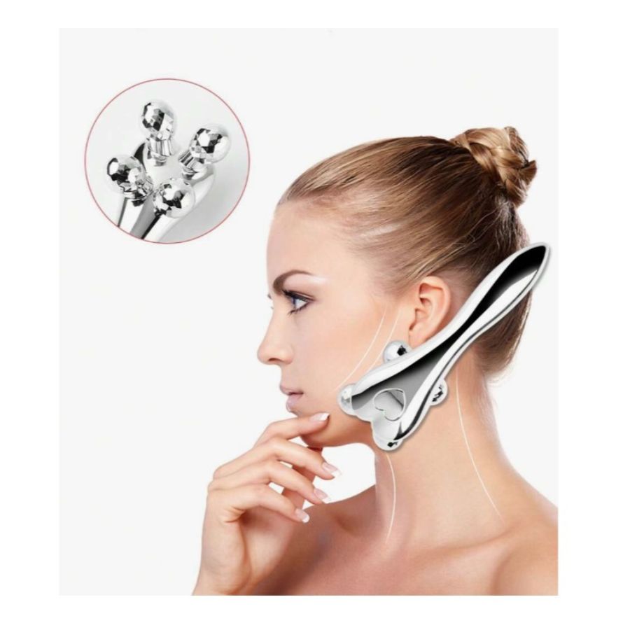 RODILLO DE MASAJE CLICK VENTAS FACIAL 4D MULTIFUNCIONAL CIRCULACIÓN - 3
