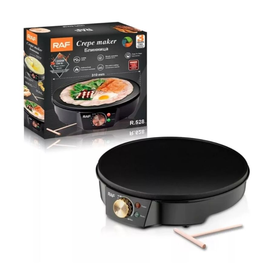 MÁQUINA PARA HACER PANQUEQUES CREPERA PLANCHA R528 - 3