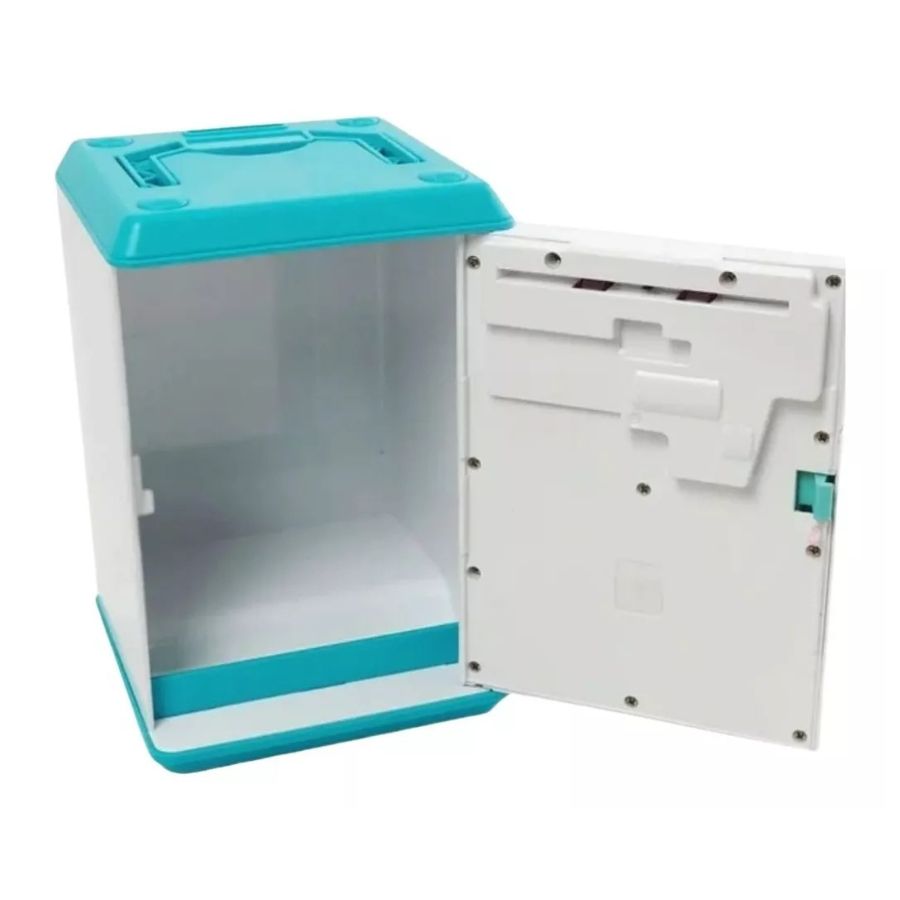 ALCANCÍA ELECTRÓNICA DE AHORRO CLICK VENTAS MULTICOLOR CLAVE Y RELOJ PARA NIÑOS - 5