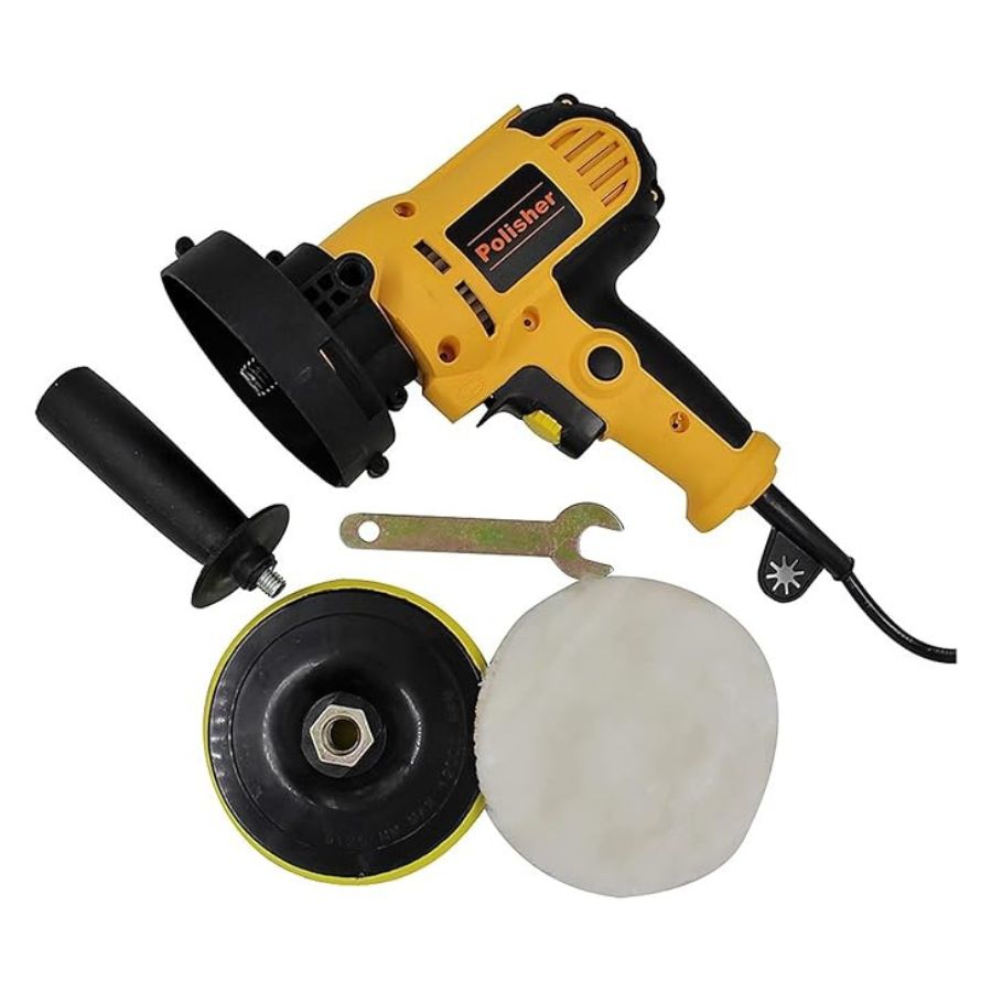 PULIDORA ELÉCTRICA ROTATIVA PORTÁTIL KIT ALMOHADILLAS - 4