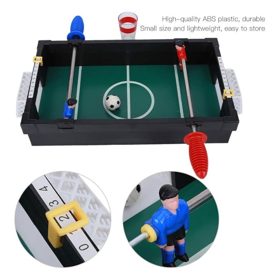 JUEGO FOOTBALL MINI TACA TACA CLICK VENTAS MULTICOLOR JUEGO DRINKING GAME - 3