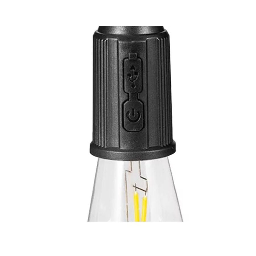 LAMPARA FOCO LUZ DE EMERGENCIA CAMPING RECARGABLE MH8802 - 5