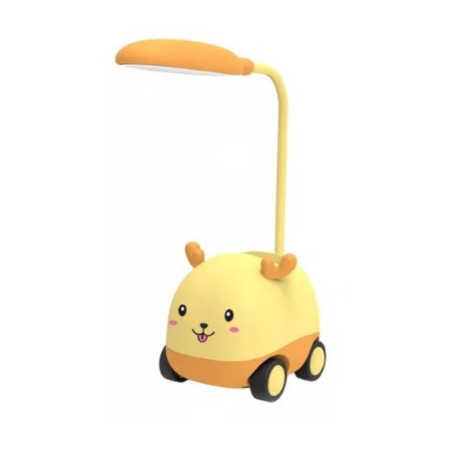 LÁMPARA DE ESCRITORIO LED LUZ DE MESA PORTÁTIL SACAPUNTAS - 1