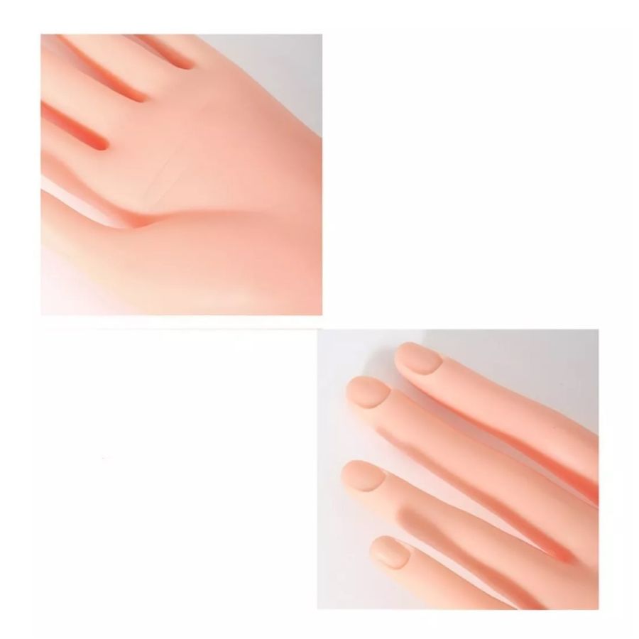 MANO DE PRACTICA CLICK VENTAS MANICURA UÑAS ESCULPIDAS MÓVIL - 2