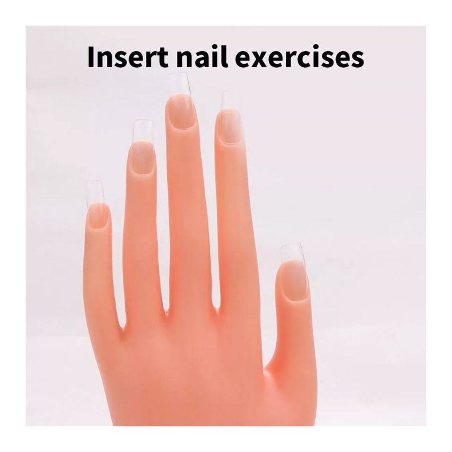 MANO DE PRACTICA CLICK VENTAS MANICURA UÑAS ESCULPIDAS MÓVIL - 3