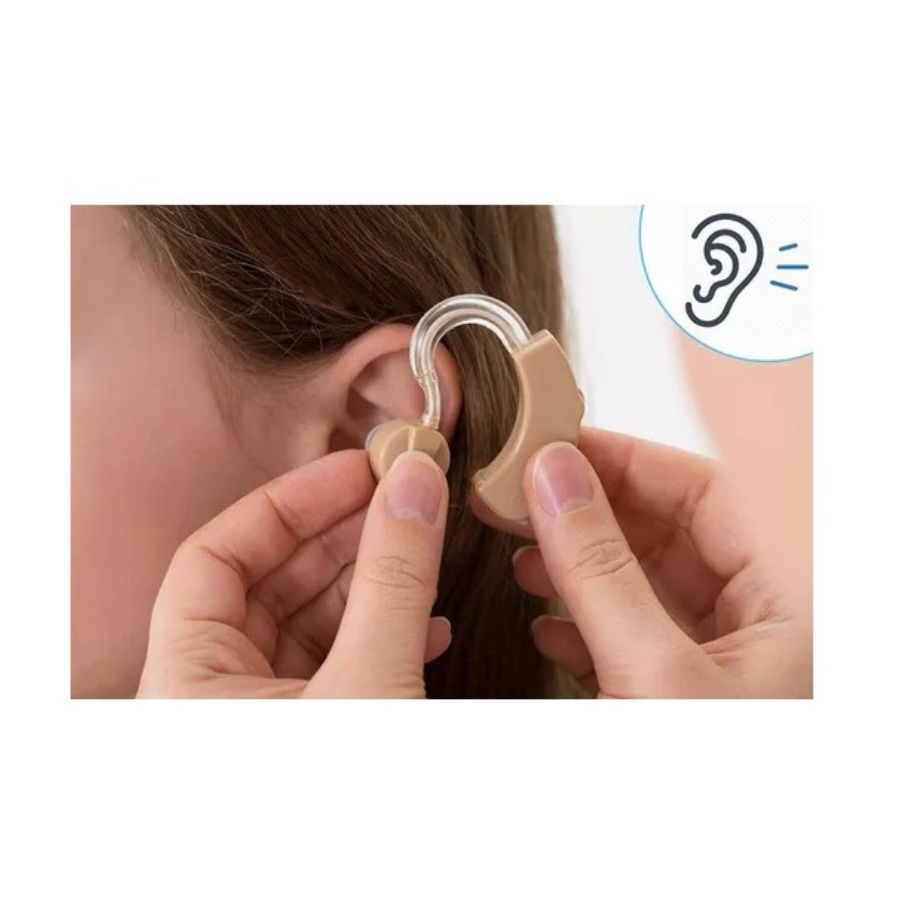 AUDÍFONO CLICK VENTAS AURICULAR SORDERA AUDITIVO AMPLIFICADOR - 3