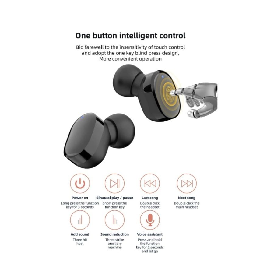 AURICULARES INALÁMBRICOS BLUETOOTH AIR3 DOTS TWS ESTEREO - 2