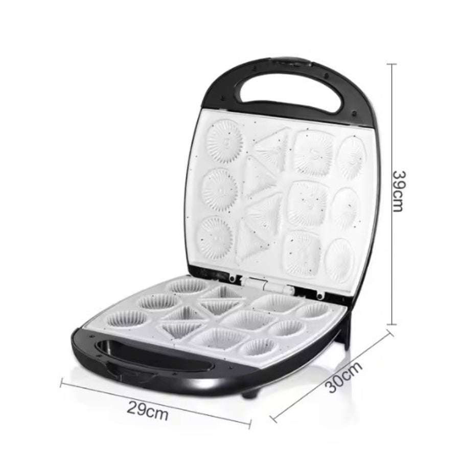 PLANCHA TOSTADOR GALLETAS PANQUEQUES WAFLLES ANTIADHERENTE - 3