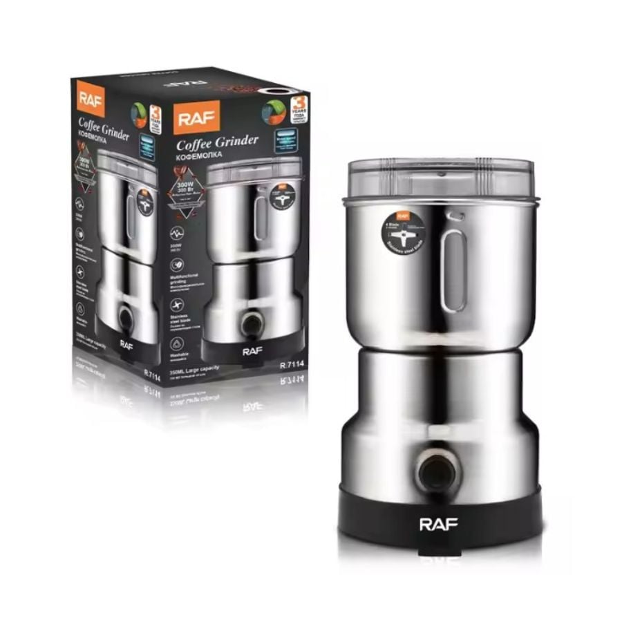 MOLINO DE GRANO CLICK VENTAS RAF ELECTRICO PULVERIZADOR CAFE ESPECIES COCINA - 1