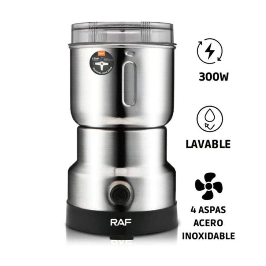 MOLINO DE GRANO CLICK VENTAS RAF ELECTRICO PULVERIZADOR CAFE ESPECIES COCINA - 4