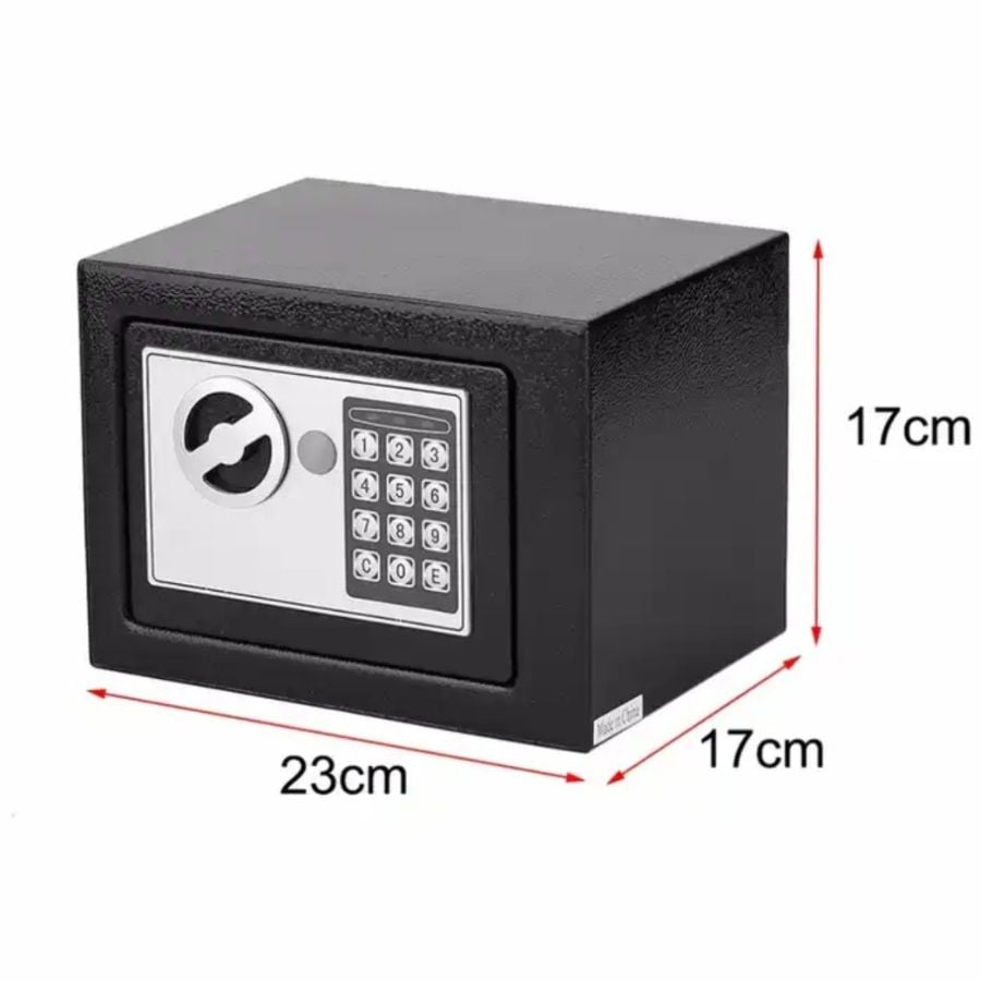 CAJA SEGURIDAD CLICK VENTAS FUERTE DIGITAL LLAVES - 3