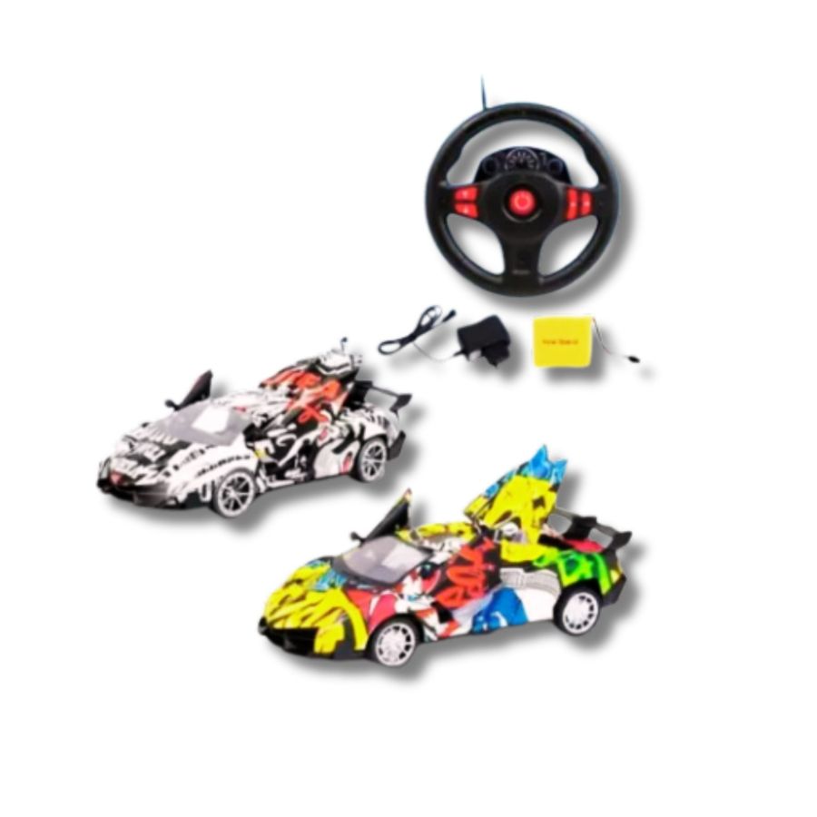 AUTO DE JUGUETE CLICK VENTAS MULTICOLOR CONTROL REMOTO SPEED RACER INALÁMBRICO - 2