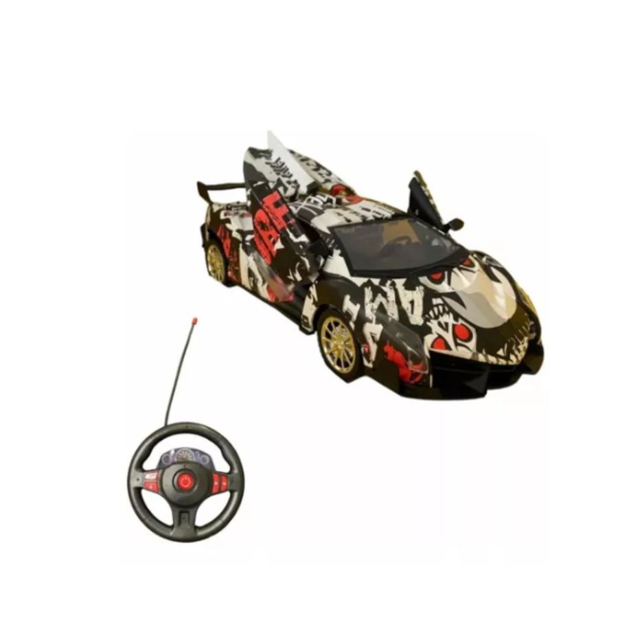 AUTO DE JUGUETE CLICK VENTAS MULTICOLOR CONTROL REMOTO SPEED RACER INALÁMBRICO - 4