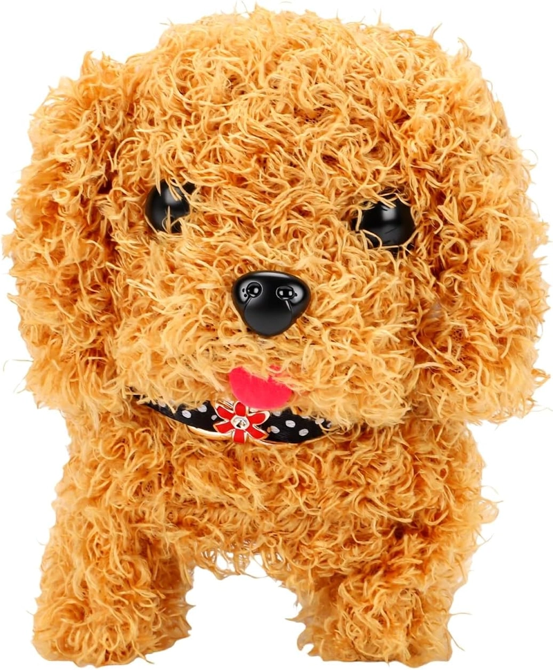 PELUCHE CLICK VENTAS PERRO LADRA CAMINA MOVIMIENTO MASCOTA JUGUETE - 5
