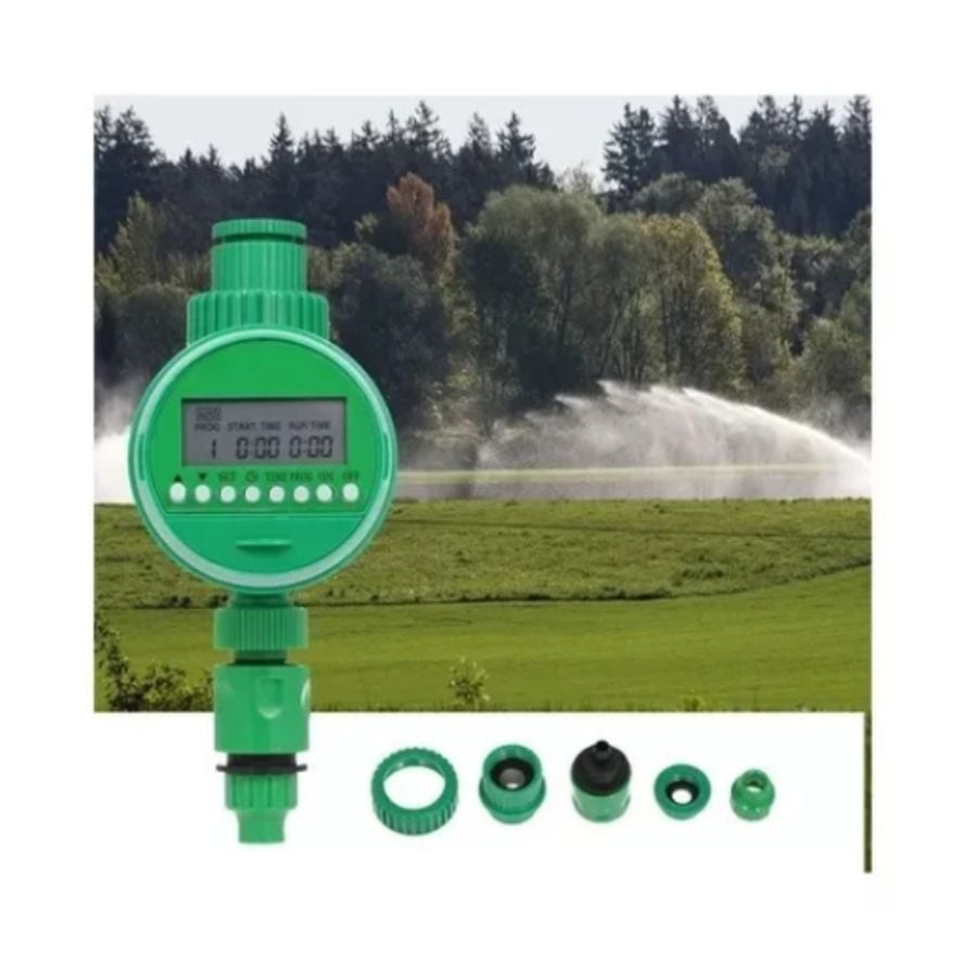 MANGUERA CLICK VENTAS SISTEMA RIEGO AUTOMATICO PROGRAMADOR DIGITAL VERDE - 2