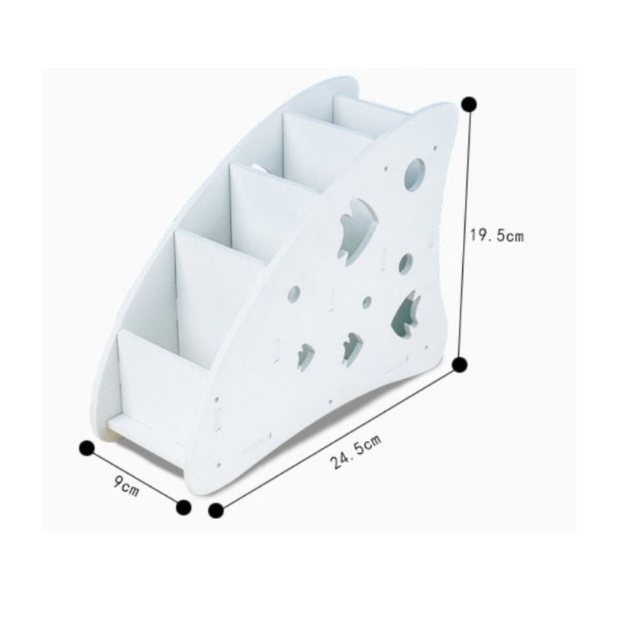 ORGANIZADOR CLICK VENTAS MESA O ESCRITORIO MODERNO NORDICO BLANCO - 4