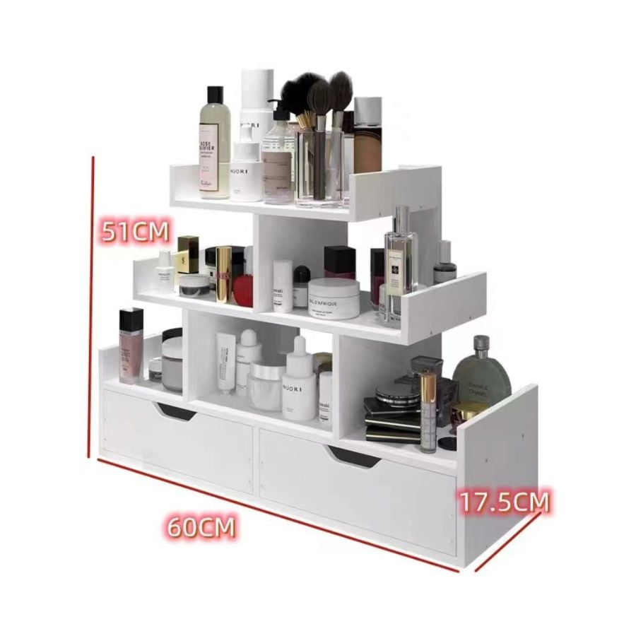 ORGANIZADOR CLICK VENTAS FLOTANTE COSMÉTICOS Y ACCESORIOS 3 NIVELES - 3