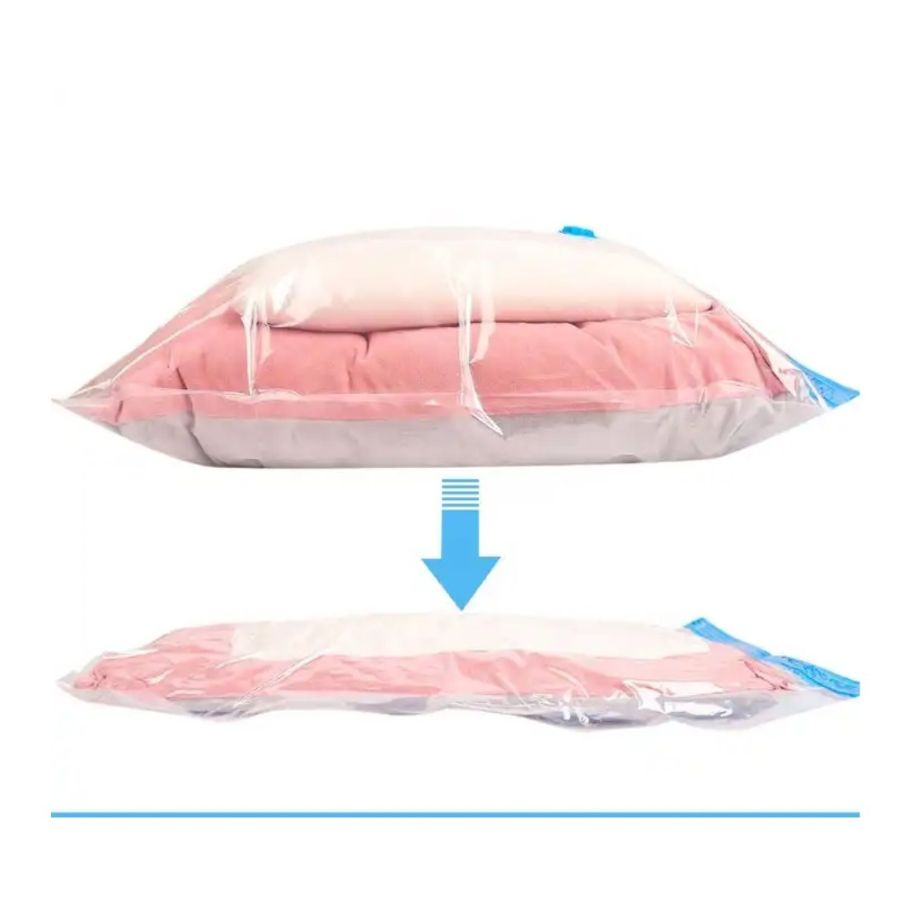 BOLSA CLICK VENTAS PACK X5 AL VACIO ROPA CLOSET SALVA ESPACIO 80X110CM - 3