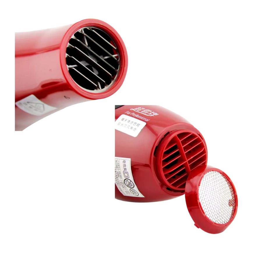 SECADOR PELO PROFESIONAL 2000W HAIR COSMETICAVAL CHAOBA - 2