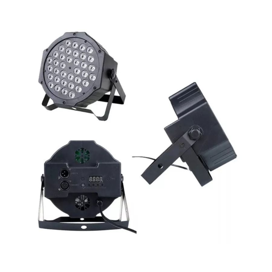 FOCO LED RGB DE 36 LUCES CON CONTROL REMOTO - 2