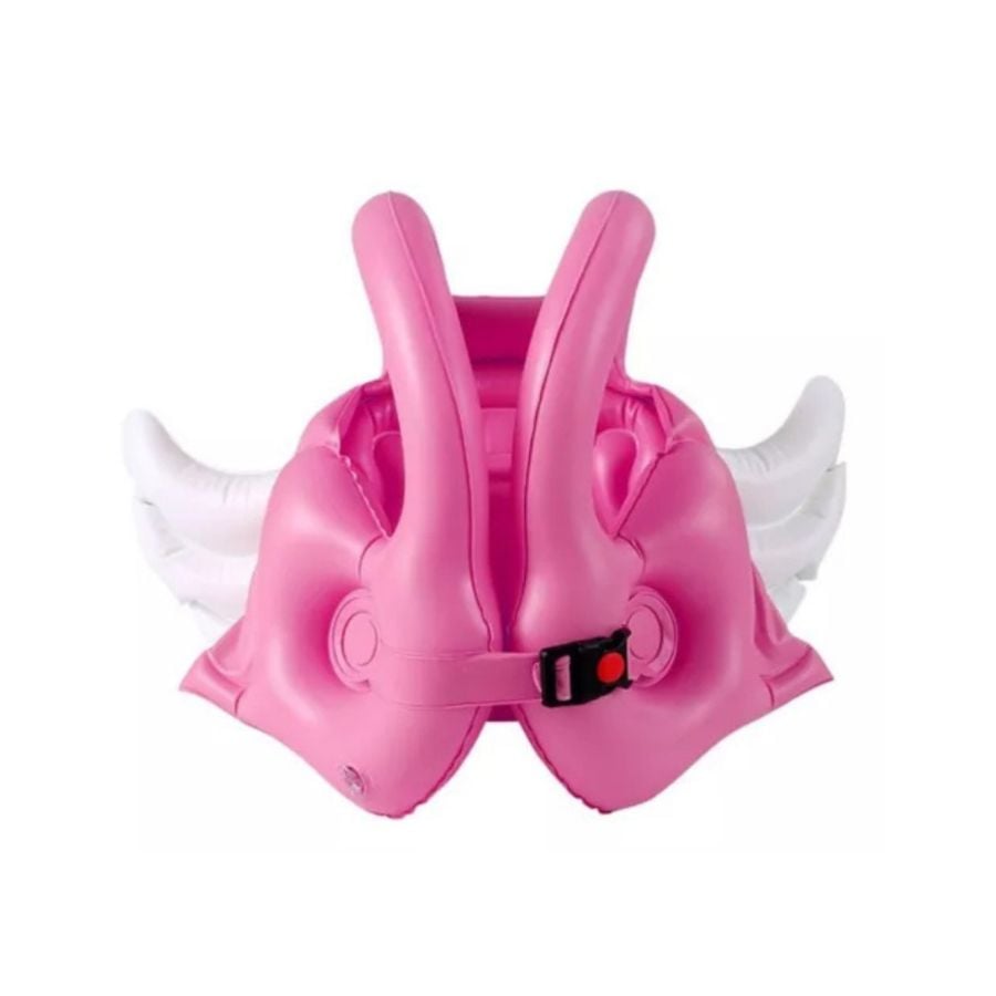 FLOTADOR CHALECO SALVAVIDAS ALAS ROSADO PARA NIÑOS - 1