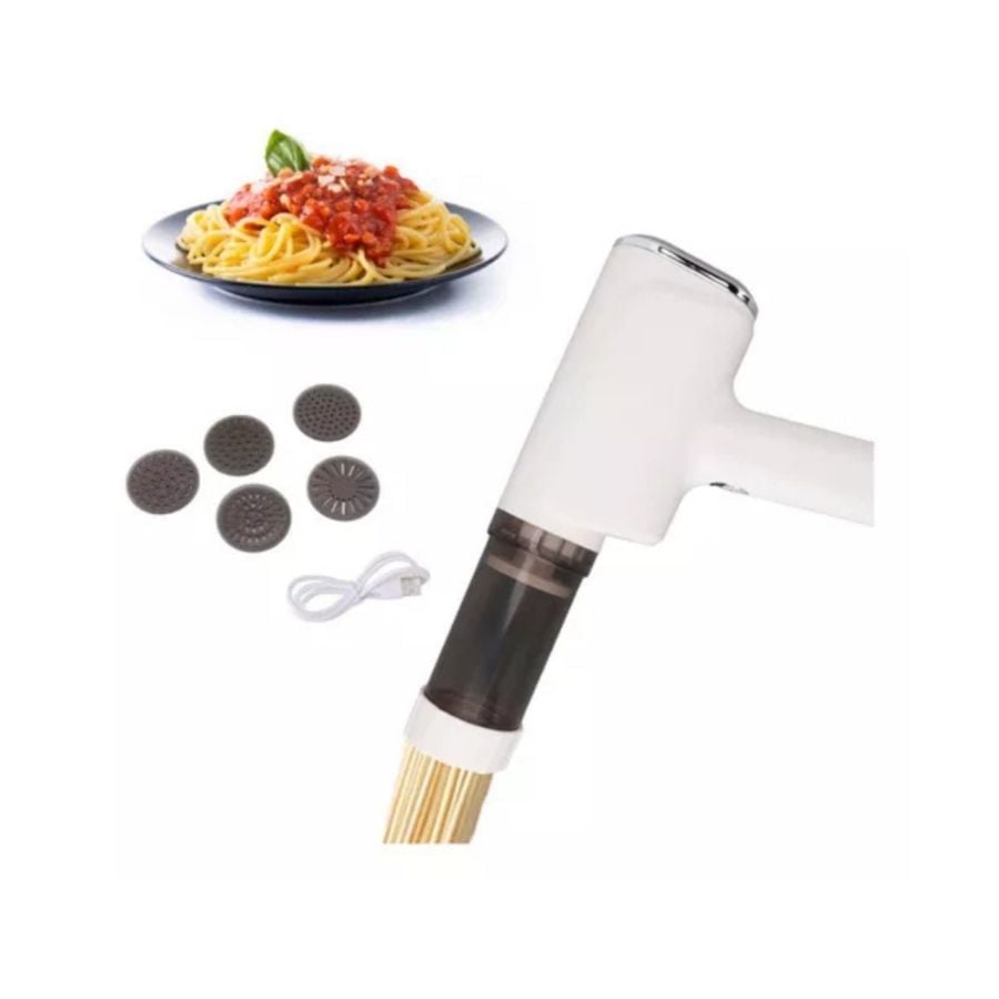 MAQUINA DE PASTAS PORTATIL RECARGABLE USB 5 MOLDES - 2