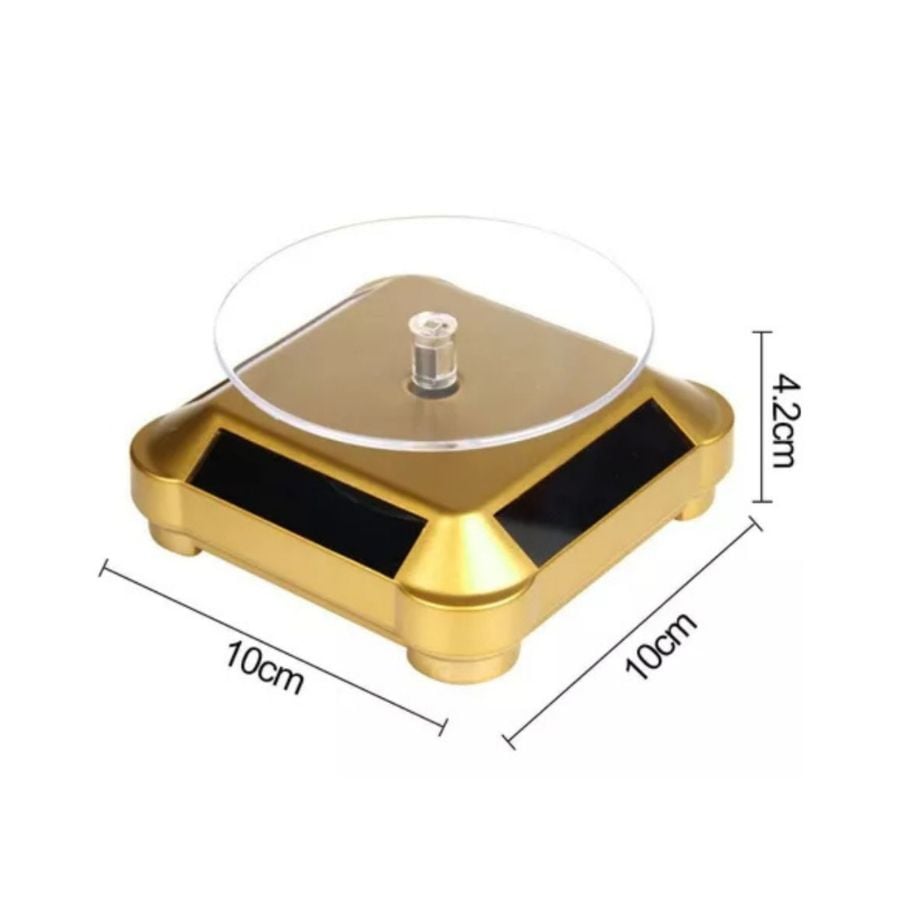 EXPOSITOR GIRATORIO SOLAR DE VITRINA 360° PARA JOYERÍA - 3