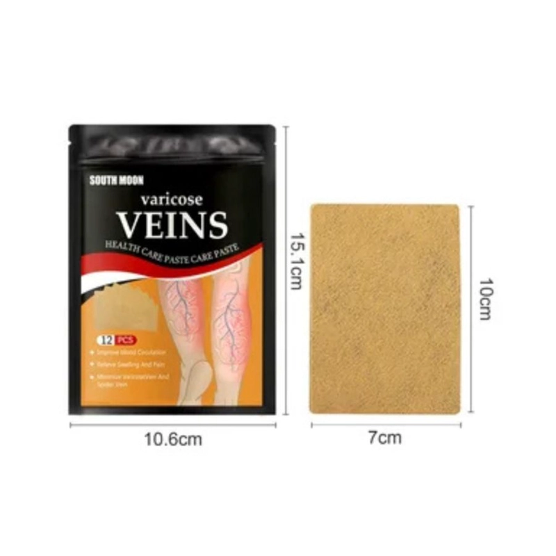 PACK 5 PARCHES DE TRATAMIENTO DE VENAS VARICOSAS 12PCS - 3