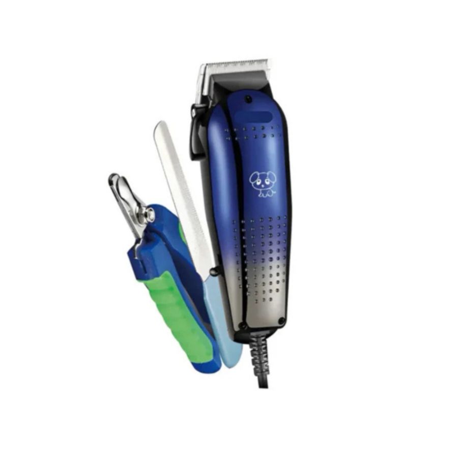 KIT MÁQUINA PROFESIONAL CLICK VENTAS CORTA PELO MASCOTAS - 1