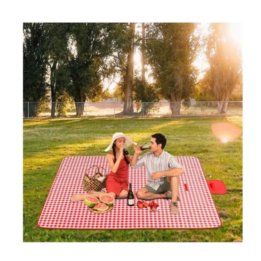 MANTA PERFECTA PARA PICNIC IMPERMEABLE FÁCIL DE TRANSPORTAR - 3