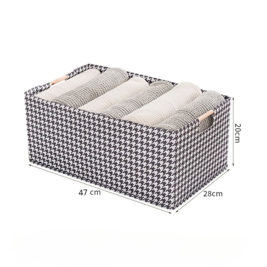 ORGANIZADOR DECORATIVA CAJAS DE ALMACENAMIENTO PLEGABLE - 2