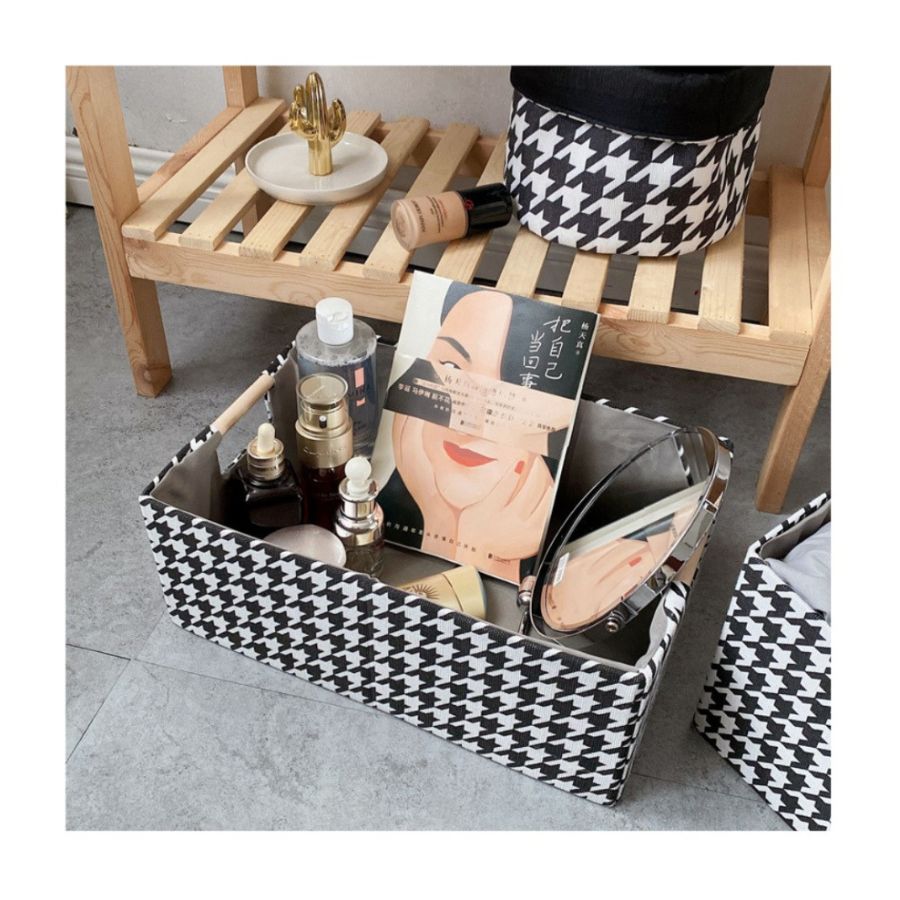 ORGANIZADOR DECORATIVA CAJAS DE ALMACENAMIENTO PLEGABLE - 3
