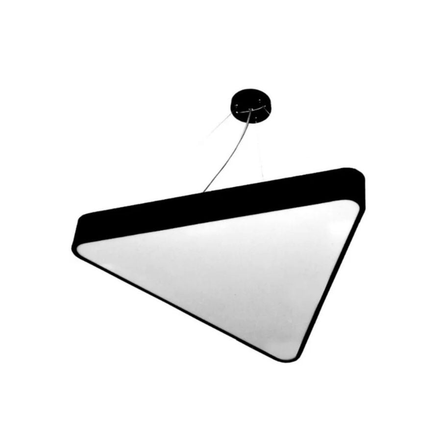 LÁMPARA CLICK VENTAS MODERNA TECHO TRIANGULAR COMPLETA LED BLANCO - 1
