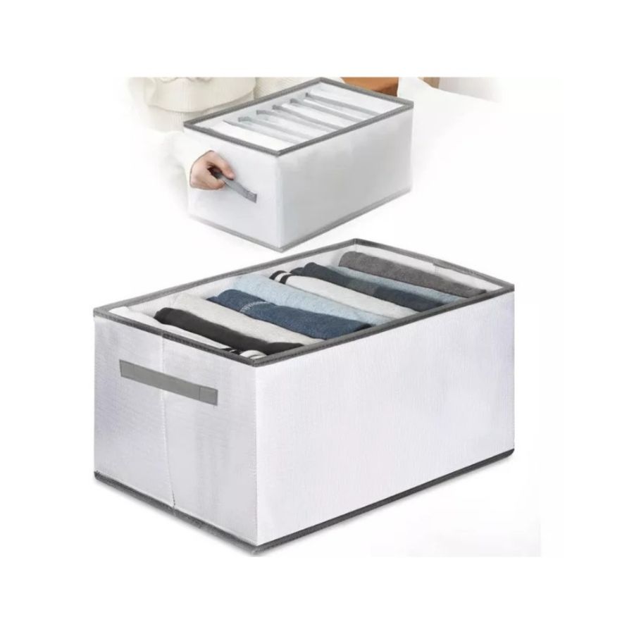 BOLSA ORGANIZADOR ROPA CAJA PLEGABLE ALMACENAMIENTO - 1