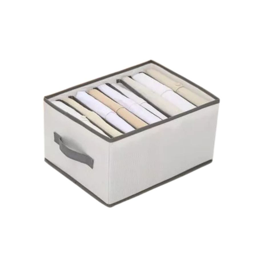 BOLSA ORGANIZADOR ROPA CAJA PLEGABLE ALMACENAMIENTO - 2