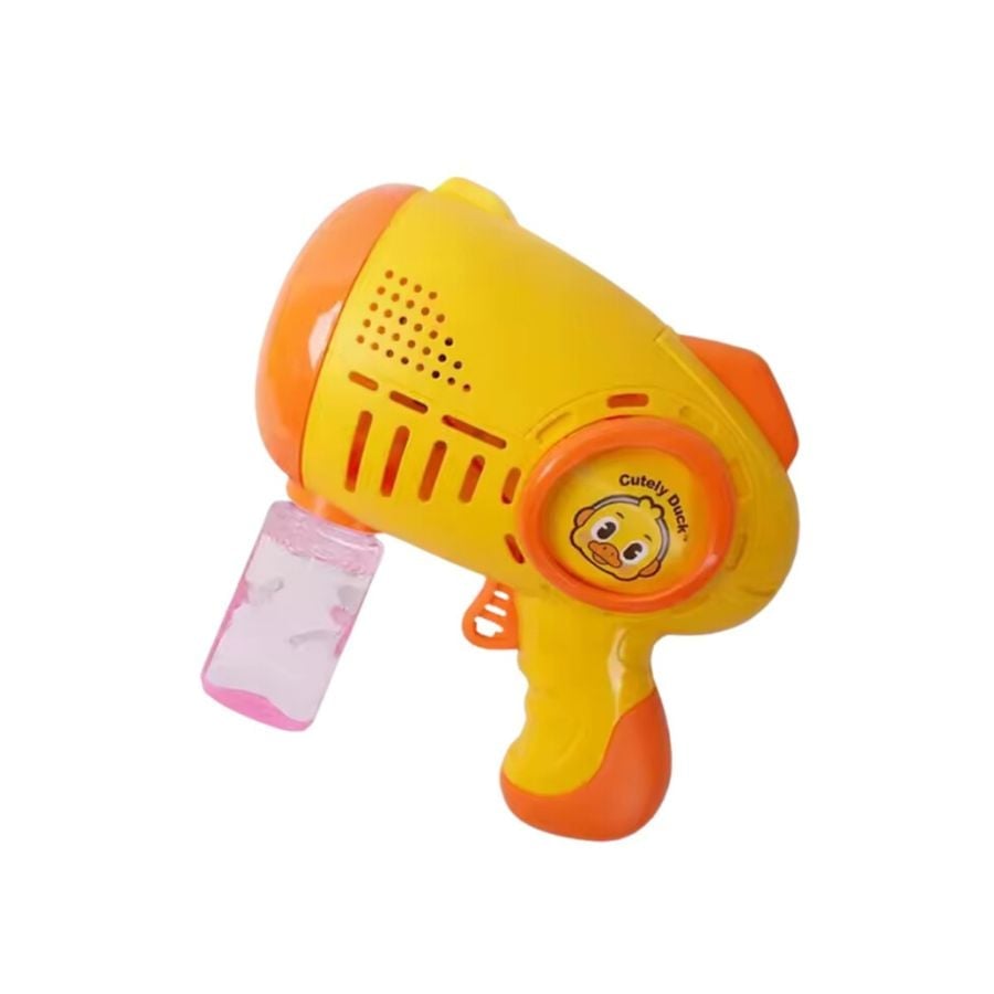 PISTOLA ELÉCTRICA BURBUJAS JUGUETE NIÑOS AMARILLO - 1