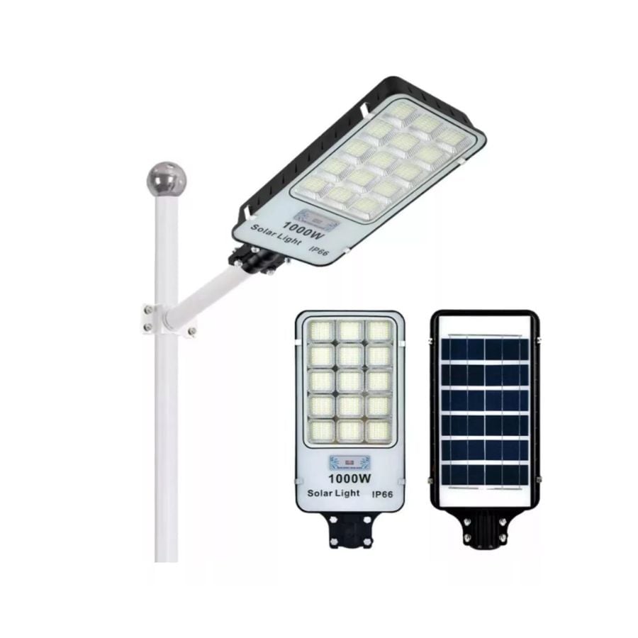 FOCO CLICK VENTAS SOLAR ALTA POTENCIA 1000W EXTERIOR BLANCO - 1