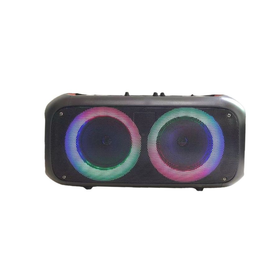 PARLANTE BLUETOOTH CON LUCES LED Y MICRÓFONO CON CUERDAS - 3