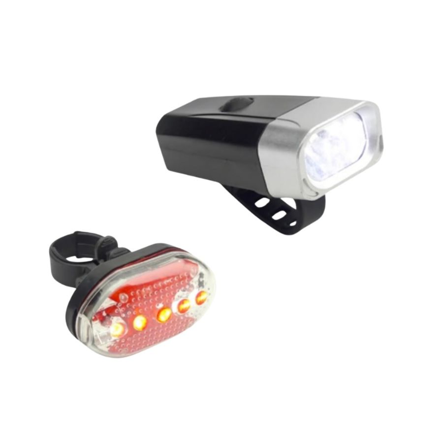 LUCES PARA BICICLETAS LED FRONTAL Y TRASERA - 3