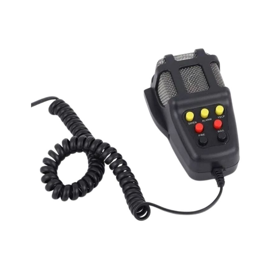MEGÁFONO CLICK VENTAS BOCINA 12V 100W SIRENA POLICIAL - 3