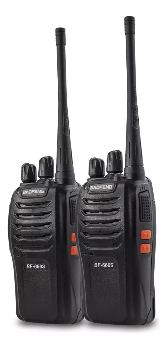 PACK CLICK VENTAS X2 RADIO TRANSMISOR INTERCOMUNICADOR 6KM SOS - 3