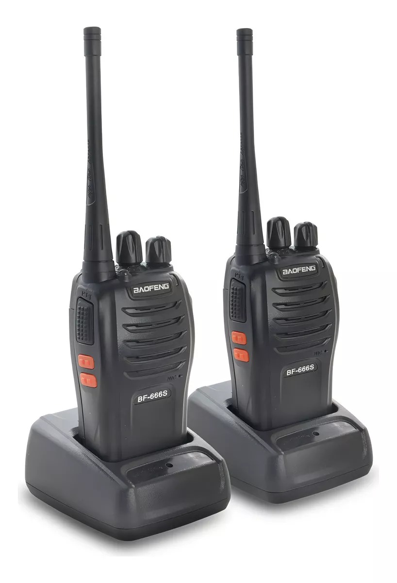 PACK CLICK VENTAS X2 RADIO TRANSMISOR INTERCOMUNICADOR 6KM SOS - 4
